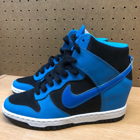 nike shoes dunk sky hi essential wedge sneakers size 5 poshmark wedge sneaker size 5
